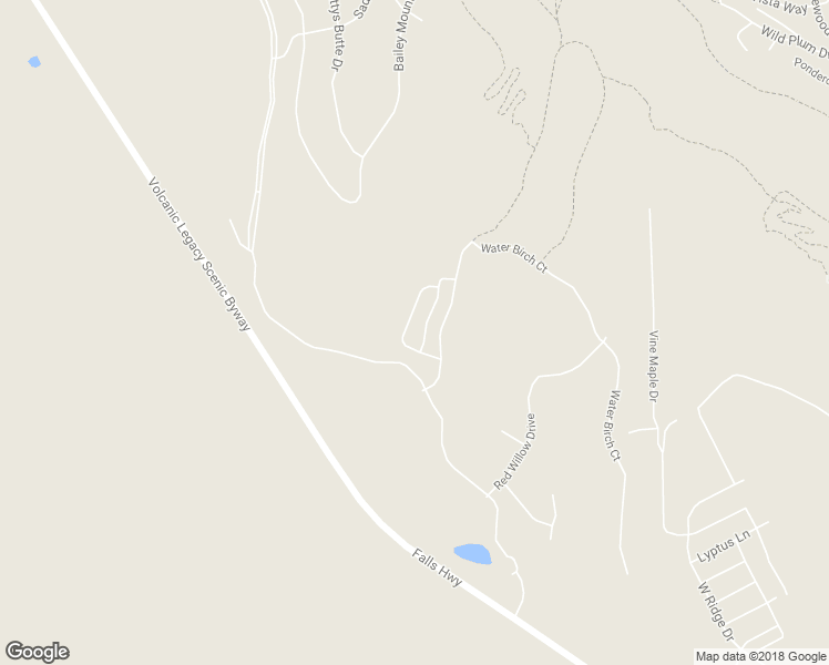 map of restaurants, bars, coffee shops, grocery stores, and more near 1083 Timber Mountain Lane in Klamath Falls