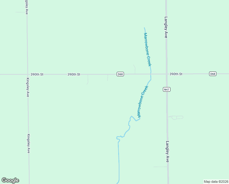 map of restaurants, bars, coffee shops, grocery stores, and more near 2254 390th Street in Lake City