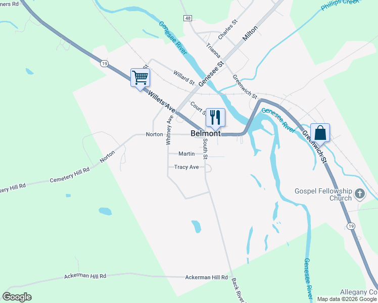 map of restaurants, bars, coffee shops, grocery stores, and more near 79 Martin in Belmont