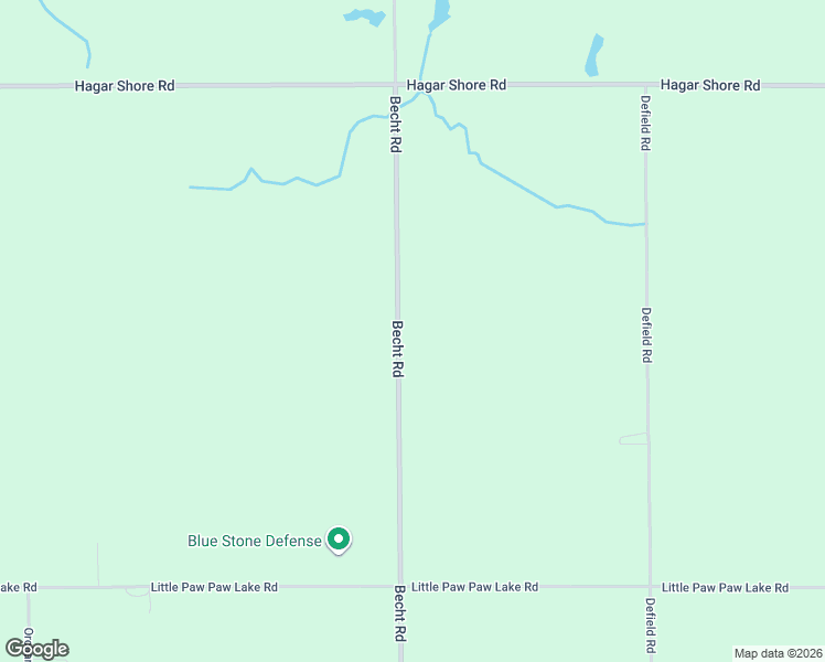 map of restaurants, bars, coffee shops, grocery stores, and more near 6147 Becht Road in Coloma
