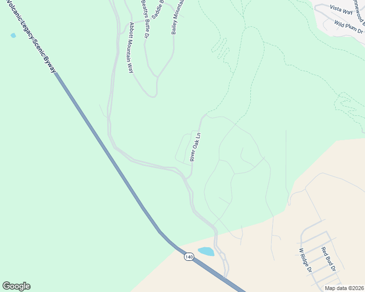 map of restaurants, bars, coffee shops, grocery stores, and more near 1083 Timber Mountain Lane in Klamath Falls