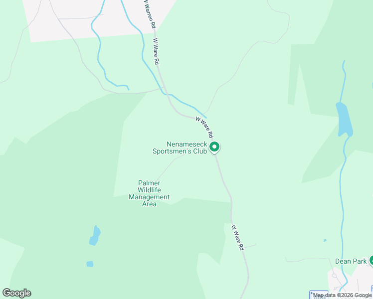 map of restaurants, bars, coffee shops, grocery stores, and more near 377 Rondeau Street in Palmer