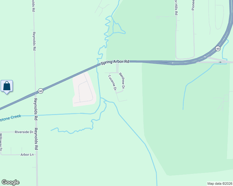 map of restaurants, bars, coffee shops, grocery stores, and more near 5398 Renfrew Drive in Jackson