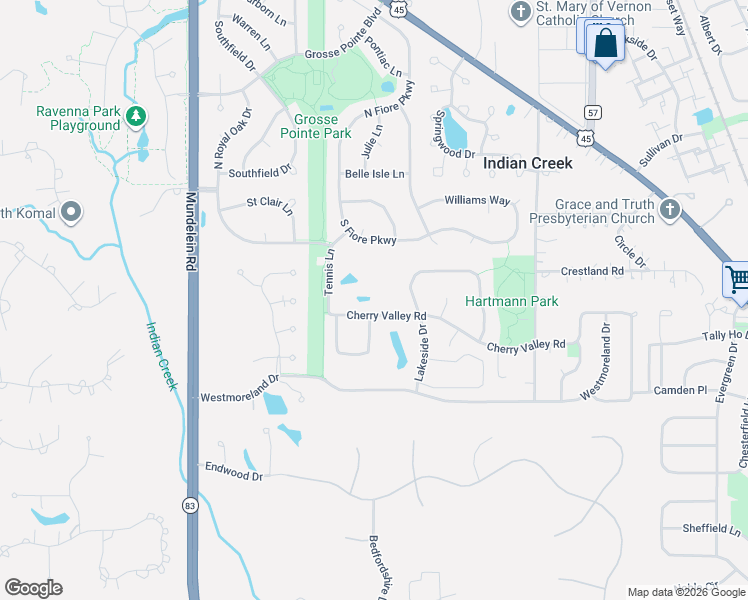 map of restaurants, bars, coffee shops, grocery stores, and more near 840 Cherry Valley Road in Vernon Hills