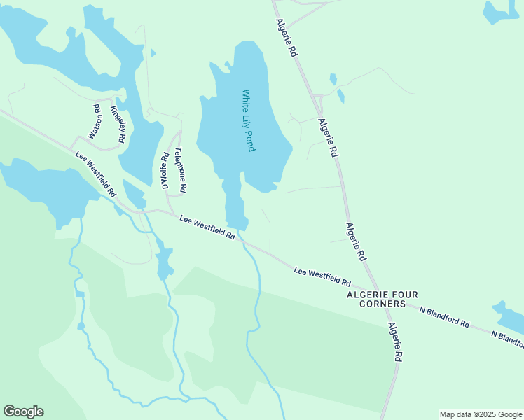 map of restaurants, bars, coffee shops, grocery stores, and more near 37 Evergreen Road in Becket