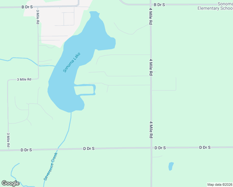 map of restaurants, bars, coffee shops, grocery stores, and more near 10339 4 Mile Road in East Leroy