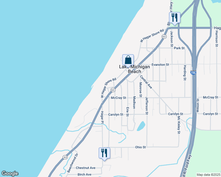 map of restaurants, bars, coffee shops, grocery stores, and more near 3357 Post Street in Coloma