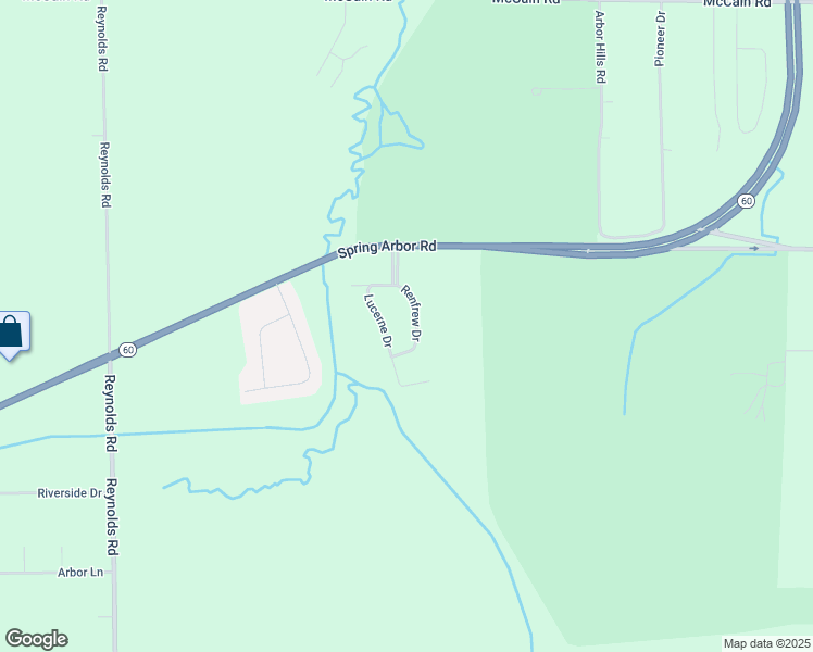 map of restaurants, bars, coffee shops, grocery stores, and more near 2624 Renfrew Boulevard in Jackson