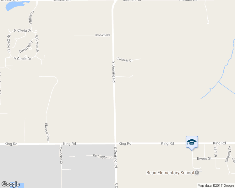 map of restaurants, bars, coffee shops, grocery stores, and more near 2645 South Dearing Road in Spring Arbor