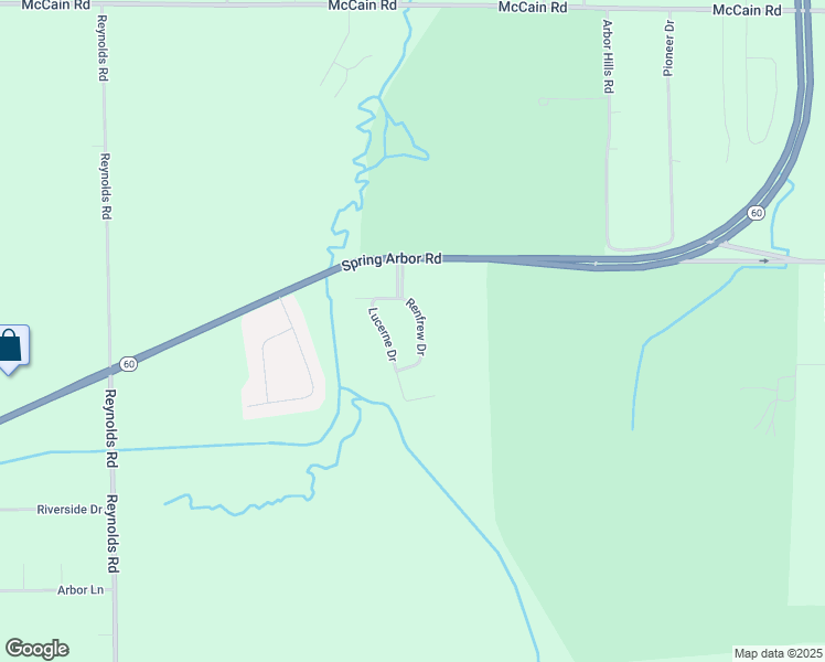 map of restaurants, bars, coffee shops, grocery stores, and more near 2624 Renfrew Boulevard in Jackson