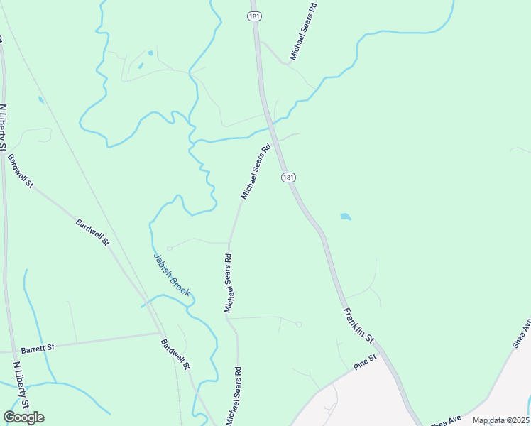 map of restaurants, bars, coffee shops, grocery stores, and more near 403 Michael Sears Road in Belchertown