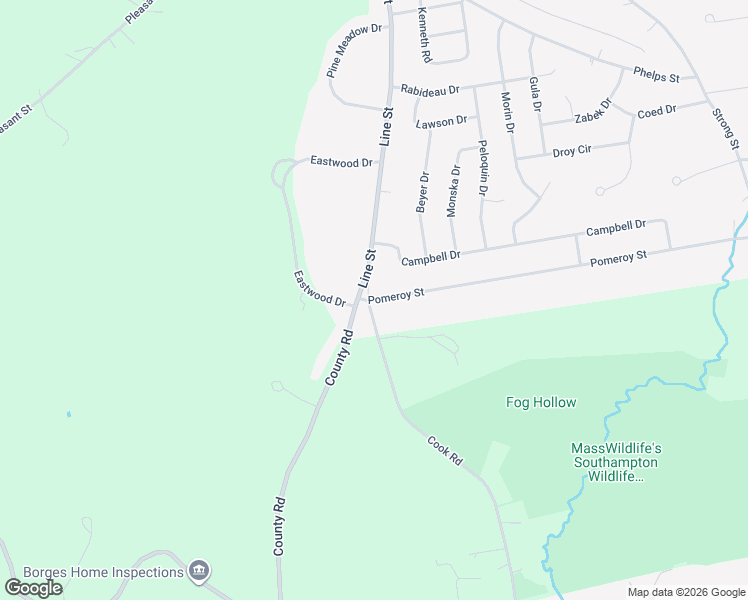 map of restaurants, bars, coffee shops, grocery stores, and more near 0 Pomeroy Street in Easthampton