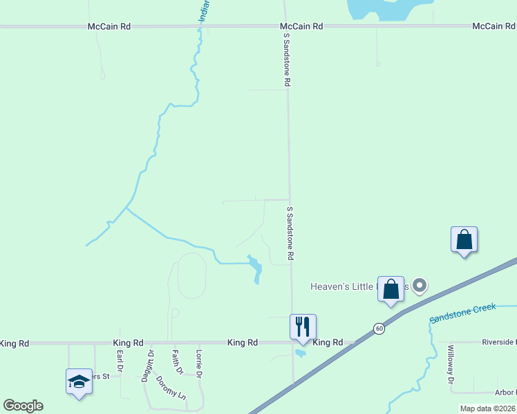 map of restaurants, bars, coffee shops, grocery stores, and more near 6111 Scotch Blue Drive in Jackson