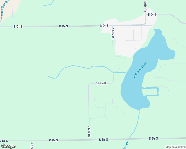 map of restaurants, bars, coffee shops, grocery stores, and more near 10425 3 Mile Road in East Leroy