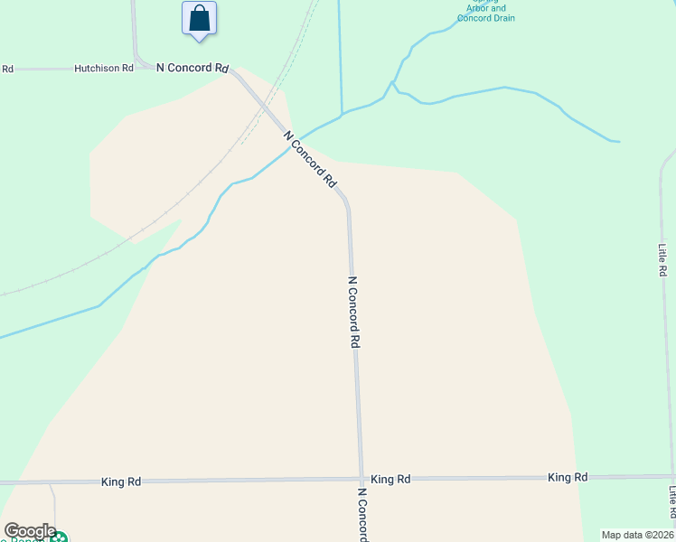 map of restaurants, bars, coffee shops, grocery stores, and more near 2500 N Concord Rd in Concord