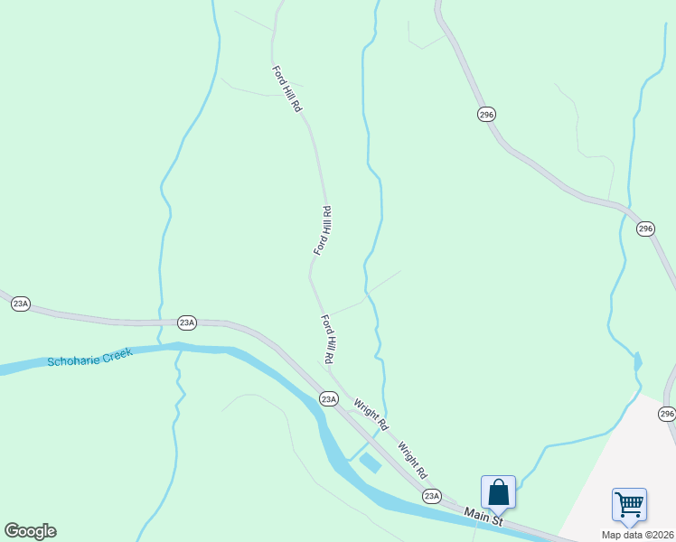 map of restaurants, bars, coffee shops, grocery stores, and more near 80 Ford Hill Rd in Hunter