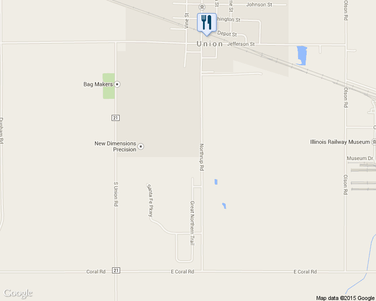 map of restaurants, bars, coffee shops, grocery stores, and more near 6821 Main Street in Union