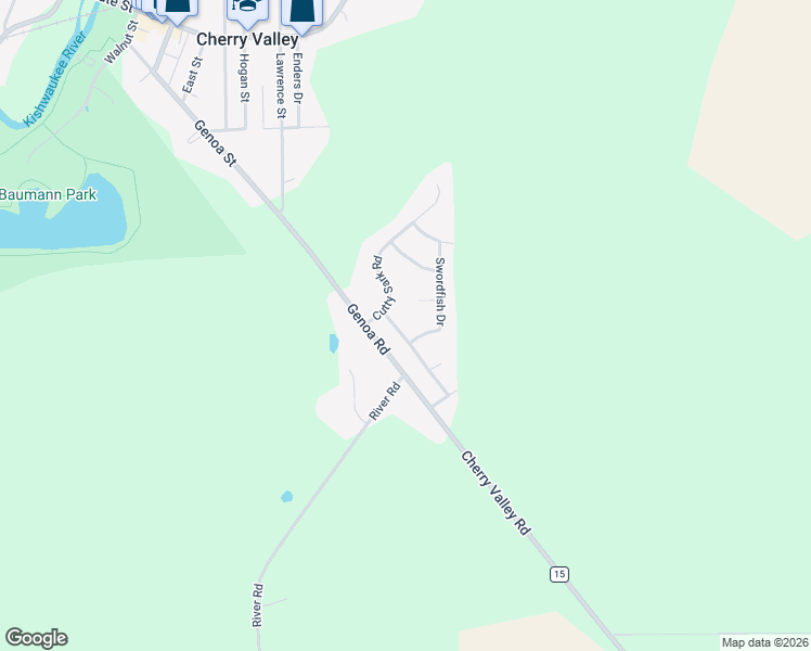 map of restaurants, bars, coffee shops, grocery stores, and more near 3936 Great Republic Road in Cherry Valley