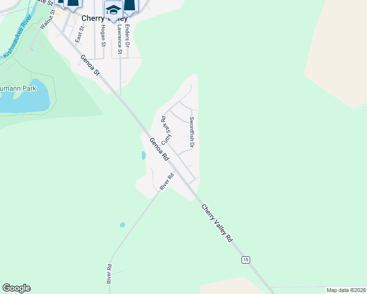 map of restaurants, bars, coffee shops, grocery stores, and more near 3936 Great Republic Road in Cherry Valley