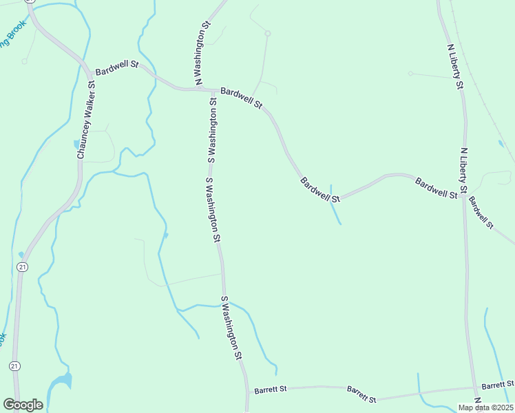 map of restaurants, bars, coffee shops, grocery stores, and more near 204 Bardwell Street in Belchertown