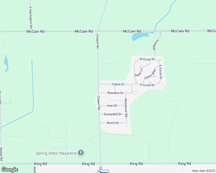 map of restaurants, bars, coffee shops, grocery stores, and more near 7984 Brandon Drive in Parma