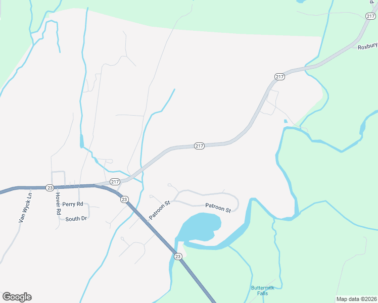 map of restaurants, bars, coffee shops, grocery stores, and more near 84 New York 217 in Hudson