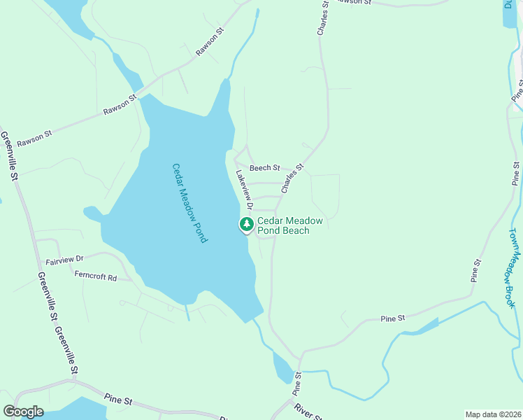 map of restaurants, bars, coffee shops, grocery stores, and more near 49 Hemlock Lane in Leicester
