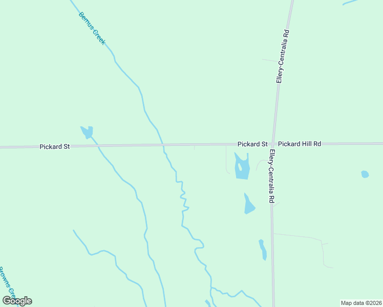 map of restaurants, bars, coffee shops, grocery stores, and more near Pickard Street in Dewittville