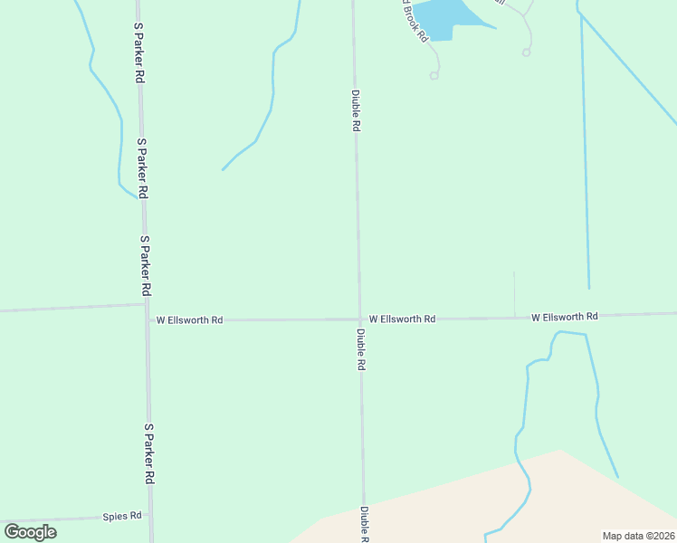 map of restaurants, bars, coffee shops, grocery stores, and more near 3850 Diuble Road in Ann Arbor