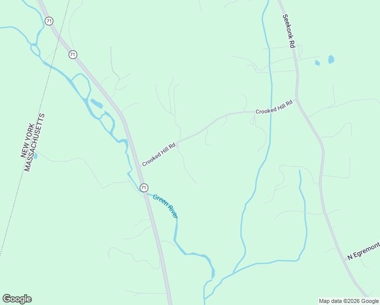 map of restaurants, bars, coffee shops, grocery stores, and more near 33 Crooked Hill Road in Great Barrington