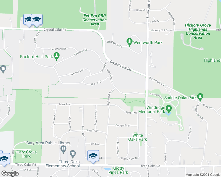 map of restaurants, bars, coffee shops, grocery stores, and more near 1010 Nighthawk Way in Cary