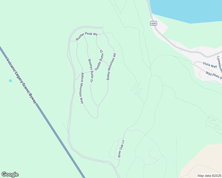 map of restaurants, bars, coffee shops, grocery stores, and more near 949 Bailey Mountain Road in Klamath Falls