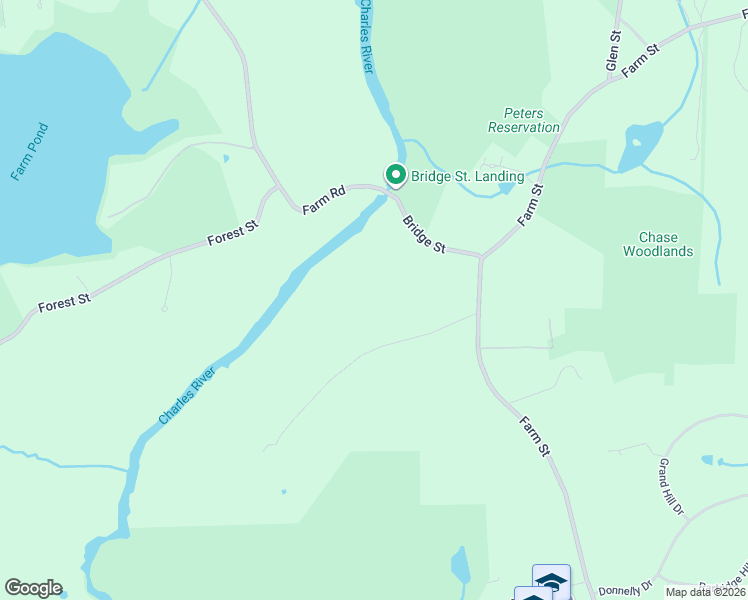 map of restaurants, bars, coffee shops, grocery stores, and more near 15 Smith Street in Dover