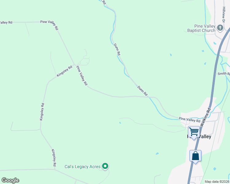 map of restaurants, bars, coffee shops, grocery stores, and more near 377 Pine Valley Rd in Pine Valley