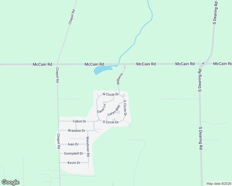 map of restaurants, bars, coffee shops, grocery stores, and more near 7250 Dana Lane in Parma