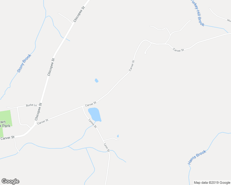 map of restaurants, bars, coffee shops, grocery stores, and more near 100 Carver Street in Granby