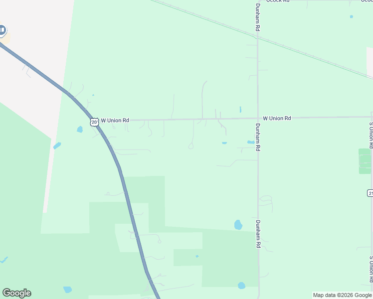 map of restaurants, bars, coffee shops, grocery stores, and more near 18817 West Union Road in Union