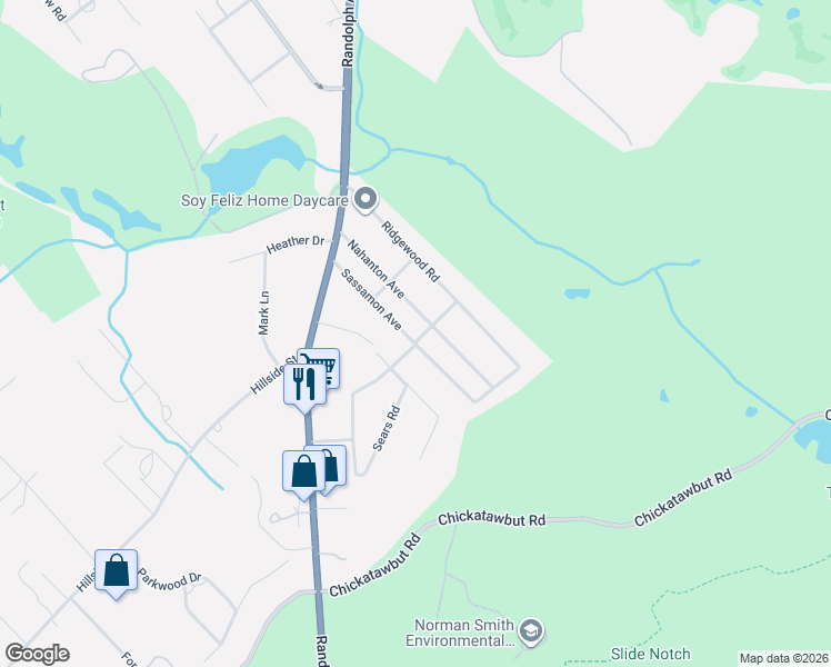 map of restaurants, bars, coffee shops, grocery stores, and more near 50 Harbor View Park in Milton