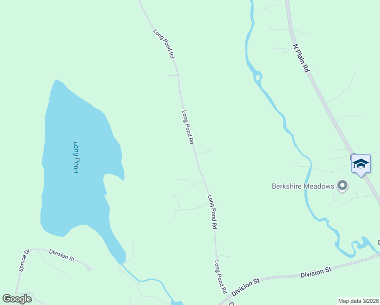 map of restaurants, bars, coffee shops, grocery stores, and more near 239 Long Pond Rd in Great Barrington