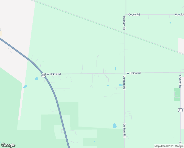 map of restaurants, bars, coffee shops, grocery stores, and more near 18817 West Union Road in Union