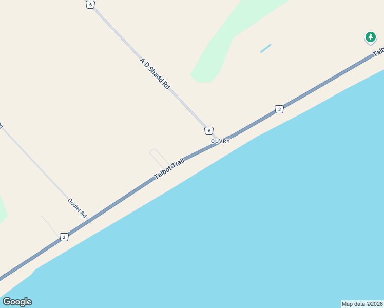 map of restaurants, bars, coffee shops, grocery stores, and more near 6630 Talbot Trail in Chatham-Kent
