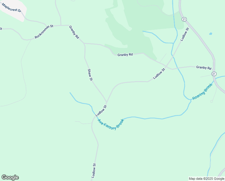 map of restaurants, bars, coffee shops, grocery stores, and more near 263 Ludlow Street in Belchertown