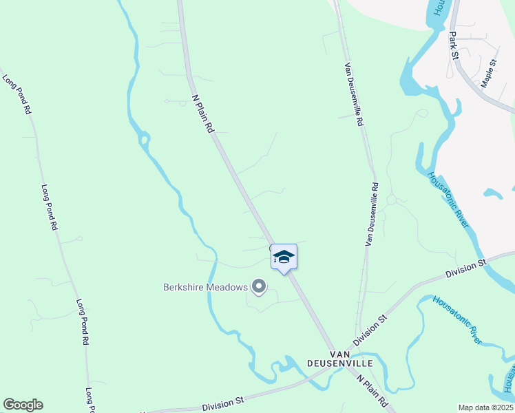 map of restaurants, bars, coffee shops, grocery stores, and more near 274 North Plain Road in Great Barrington