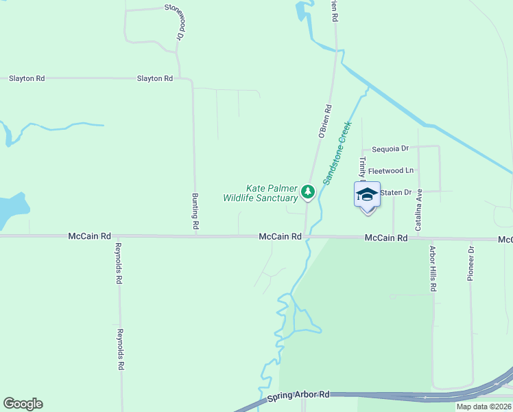 map of restaurants, bars, coffee shops, grocery stores, and more near 4557 Westbrook Drive in Jackson