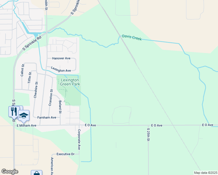 map of restaurants, bars, coffee shops, grocery stores, and more near 5235 East O Avenue in Kalamazoo