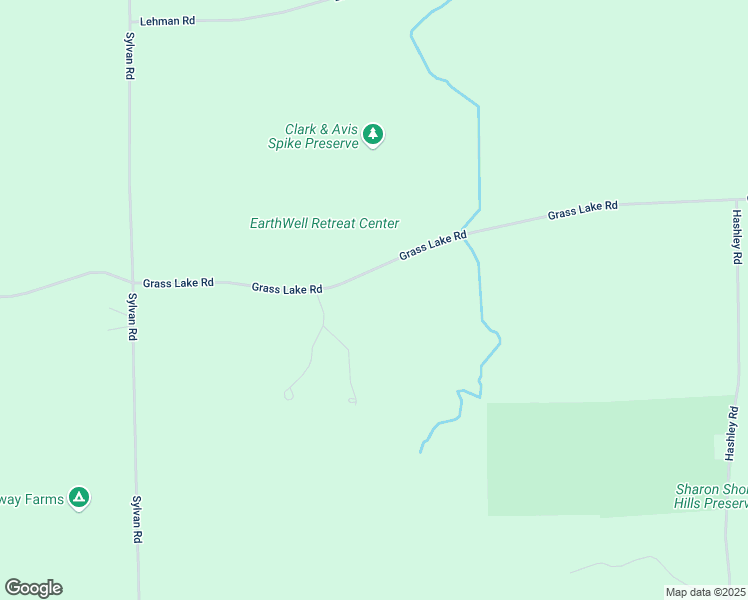 map of restaurants, bars, coffee shops, grocery stores, and more near 18595 Grass Lake Road in Manchester