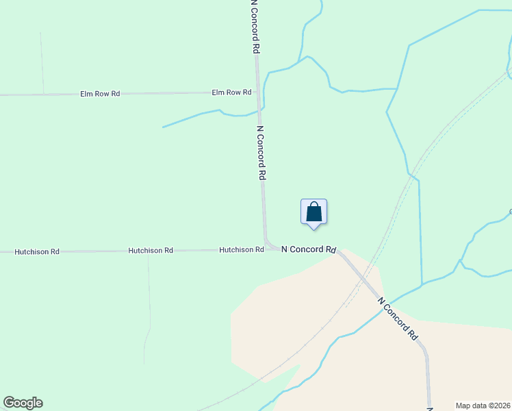 map of restaurants, bars, coffee shops, grocery stores, and more near 834 North Concord Road in Albion