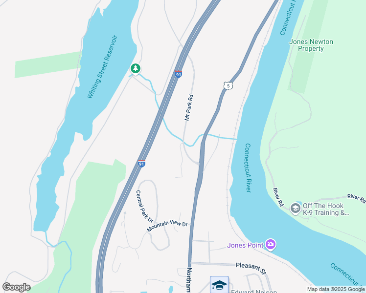 map of restaurants, bars, coffee shops, grocery stores, and more near 6 Kenilworth Drive in Holyoke
