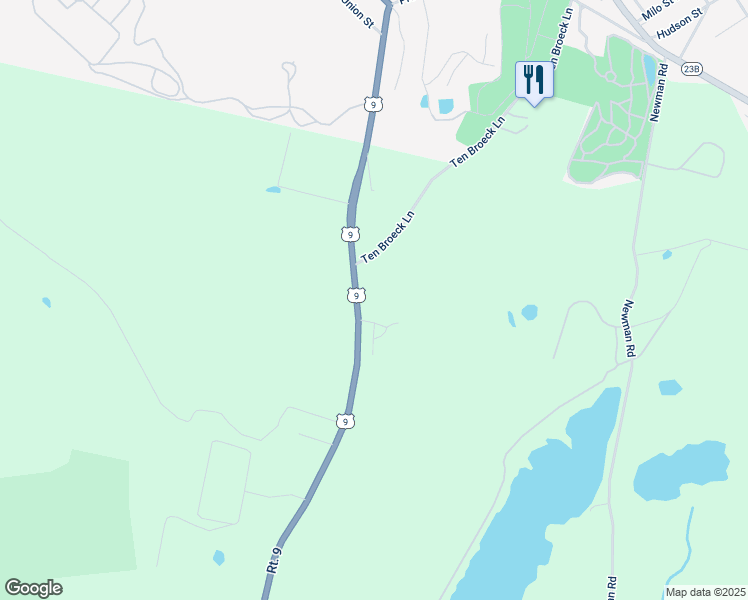map of restaurants, bars, coffee shops, grocery stores, and more near 4326 U.S. 9 in Hudson