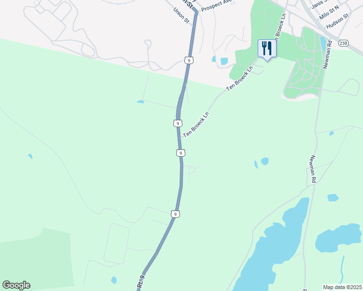 map of restaurants, bars, coffee shops, grocery stores, and more near 130 Worth Ave in Hudson